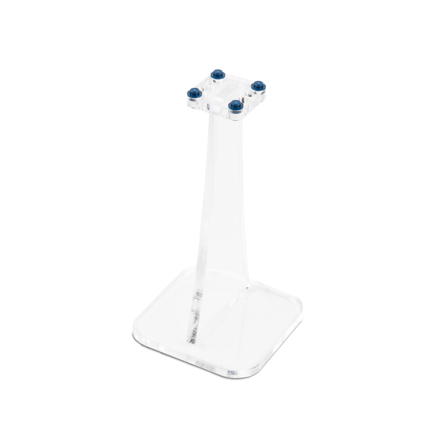 Flat 6 inch LEGO display stand with 4x4 top.
