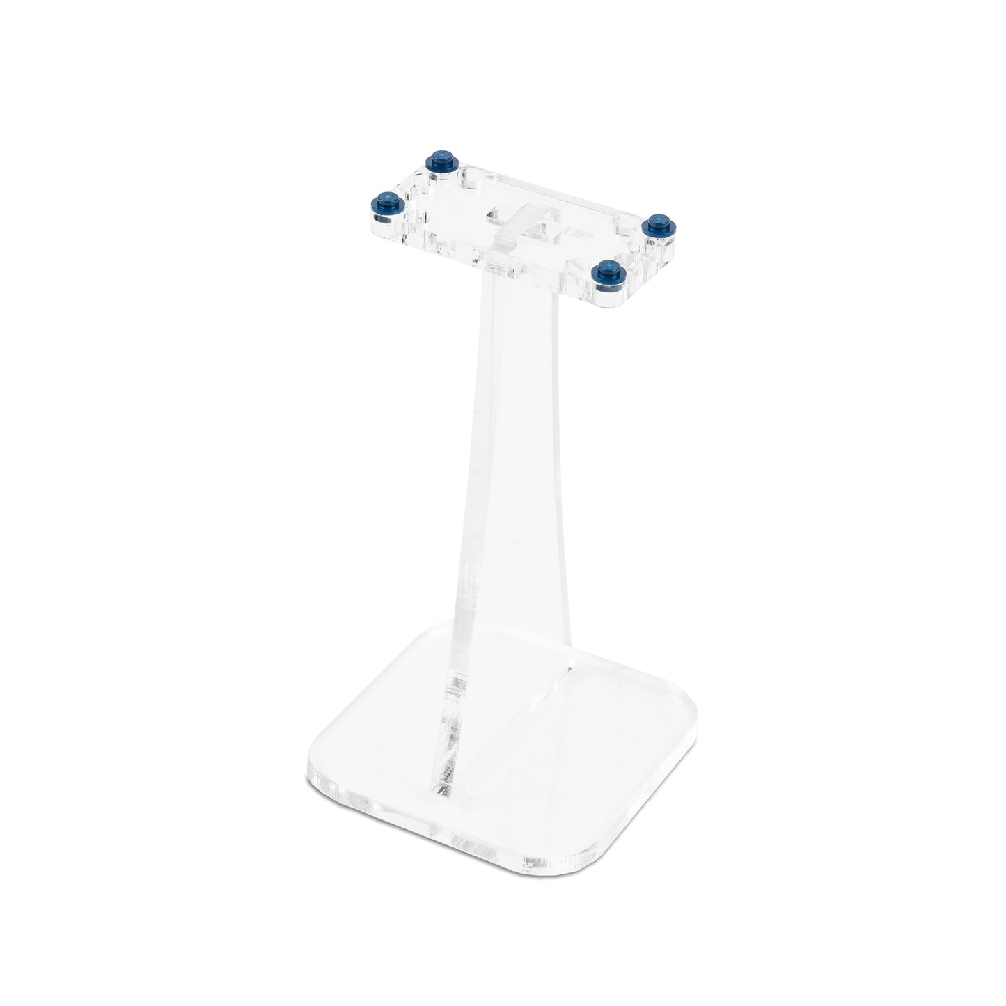 Flat 6 inch LEGO display stand with 4x8 top horizontally.