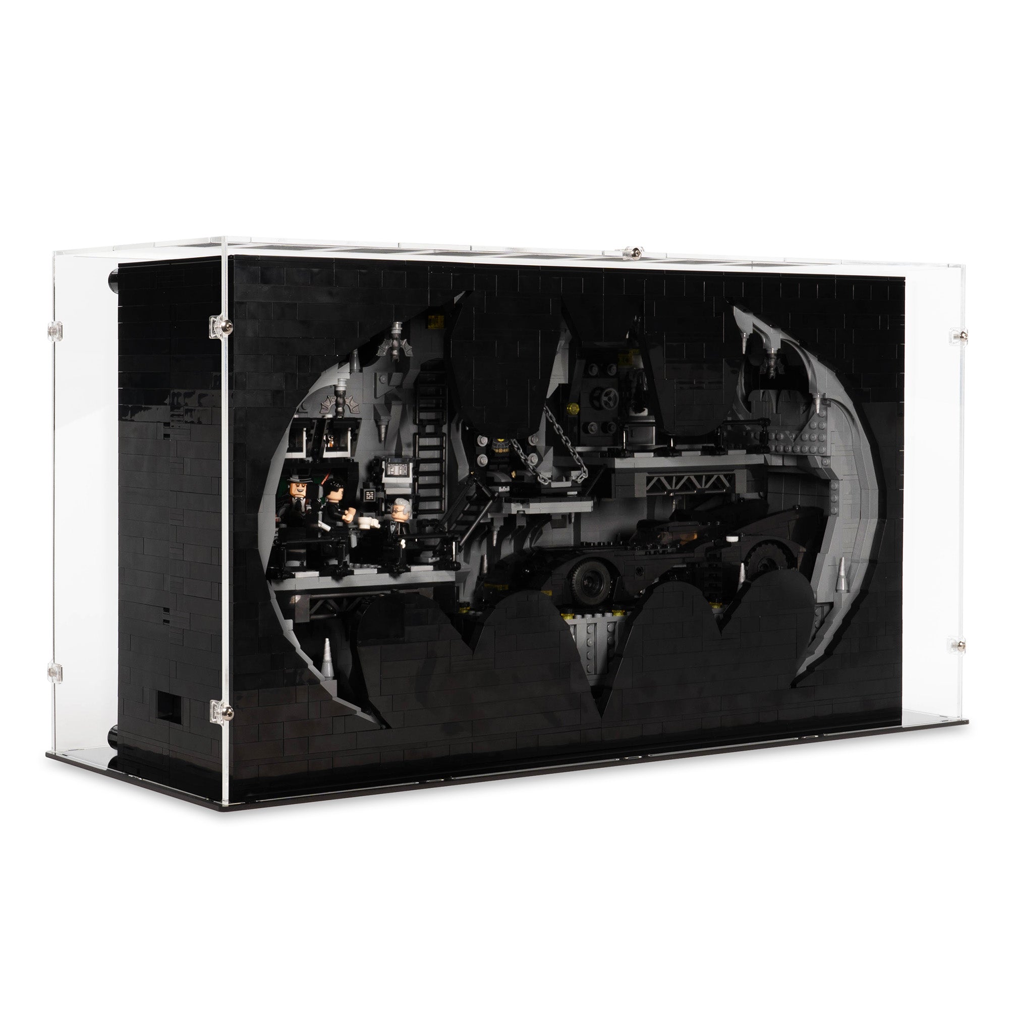 Batcave™ Shadow Box Display Case (Closed) - Buy from Kingdom Brick Supply