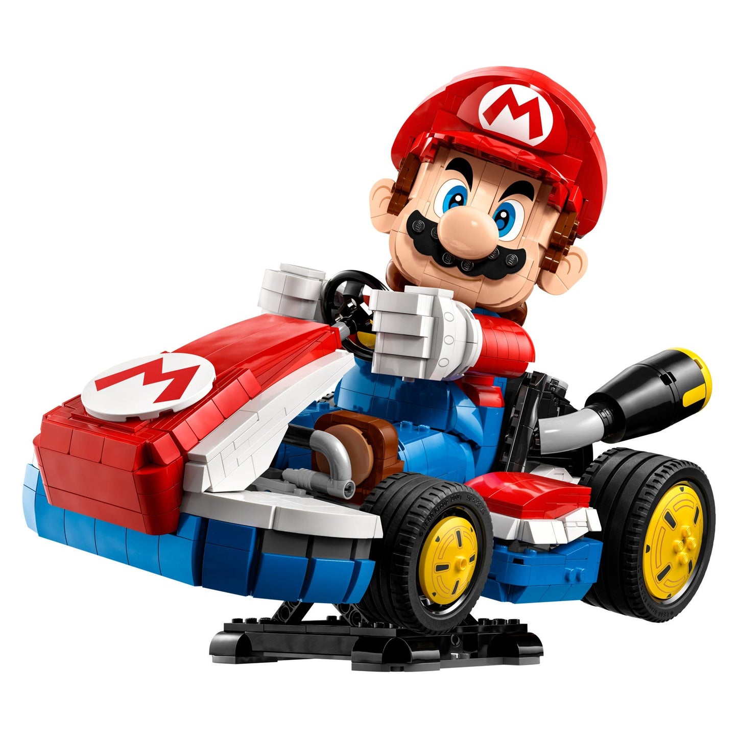 LEGO® Mario Kart™ – Mario & Standard Kart Display Case (72037)