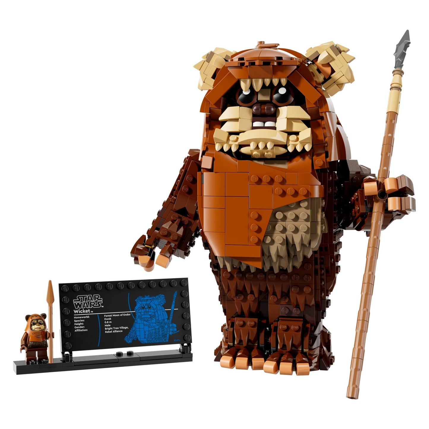 LEGO® Wicket the Ewok™ Display Case (75430)