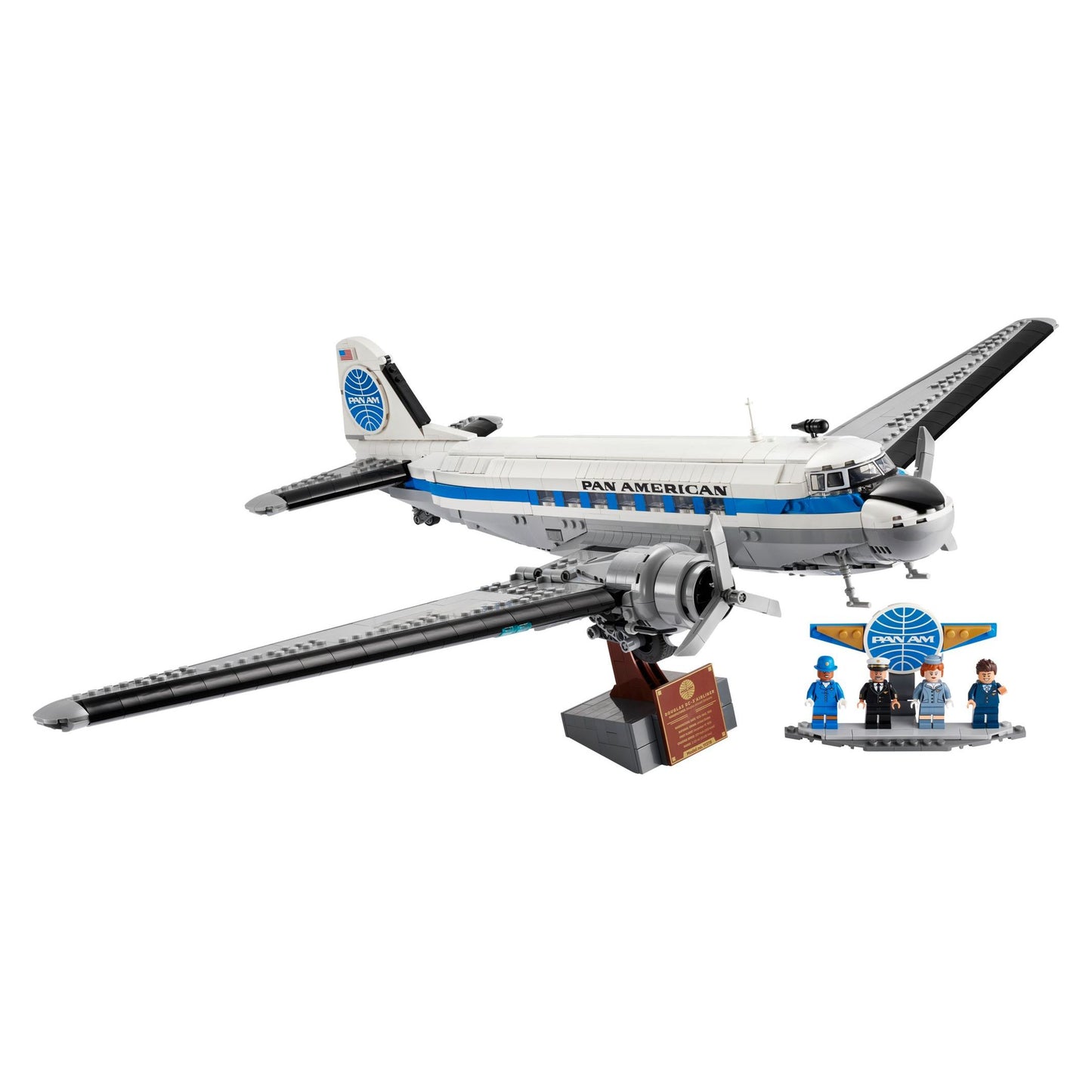 LEGO® Douglas™ DC-3™ PAN AM® Airliner Display Case (11378)