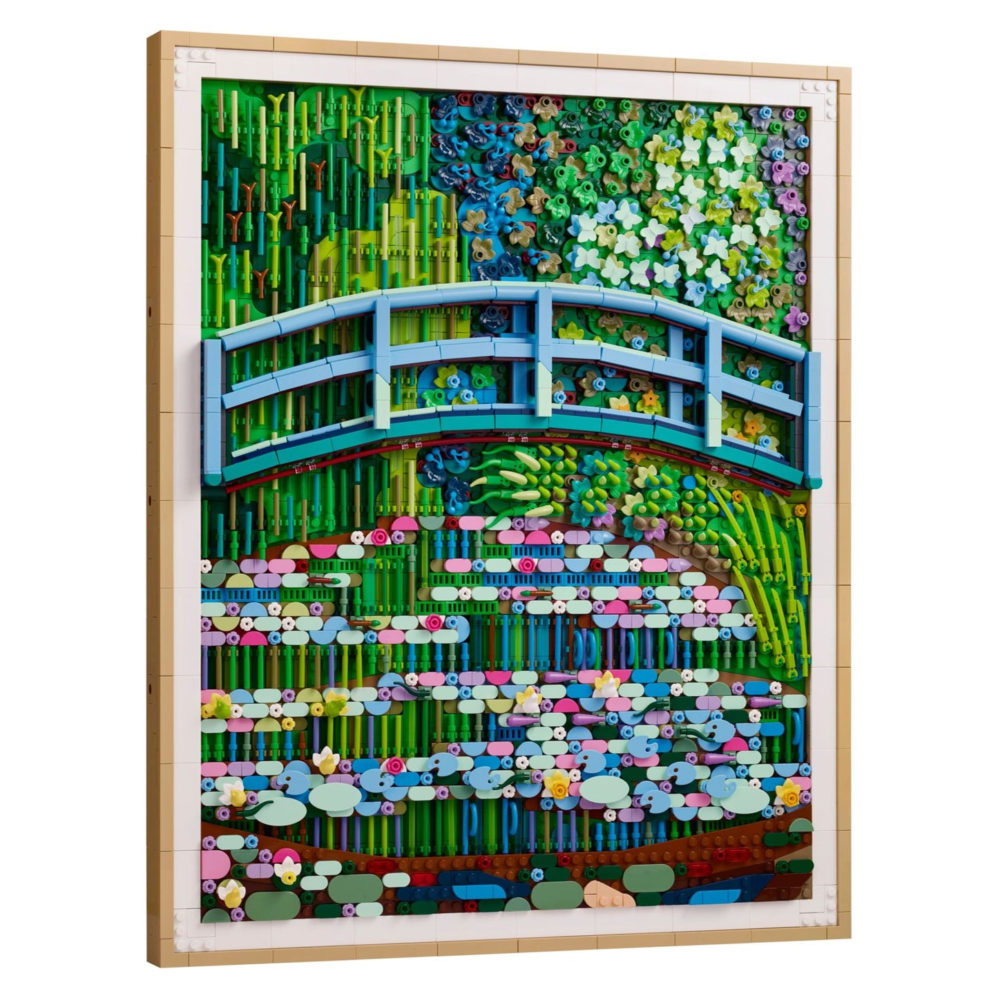 LEGO® Claude Monet – Bridge over a Pond of Water Lilies Display Case (31220)