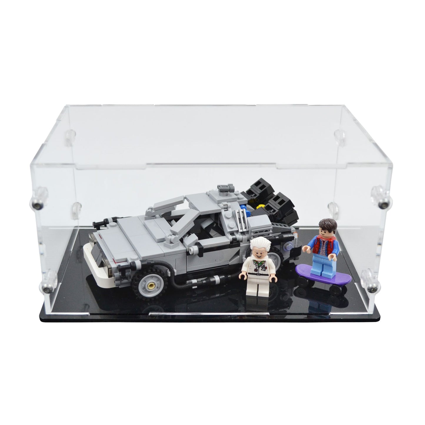 21103 DeLorean Time Machine Display Case