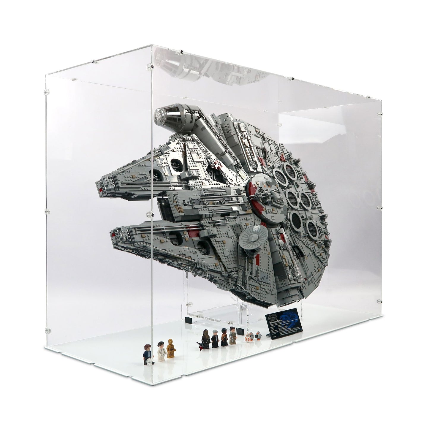 75192 UCS Millennium Falcon Display Case (For Vertical Stand)