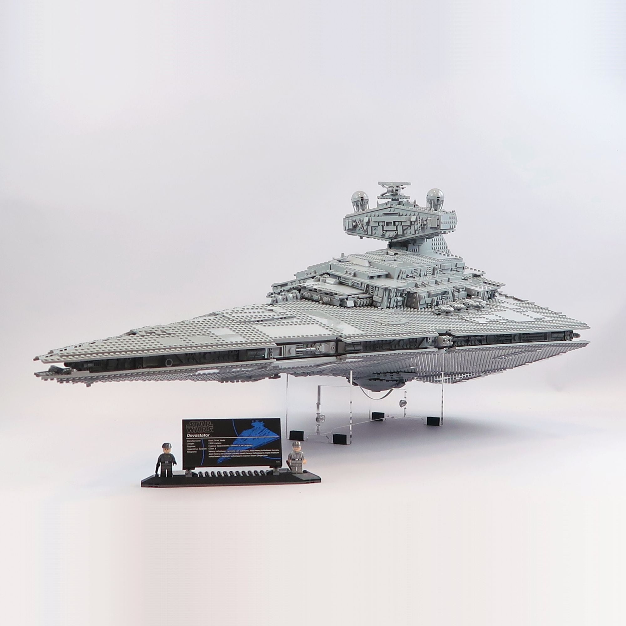 75252 UCS Imperial Star Destroyer Display – Kingdom Brick Supply