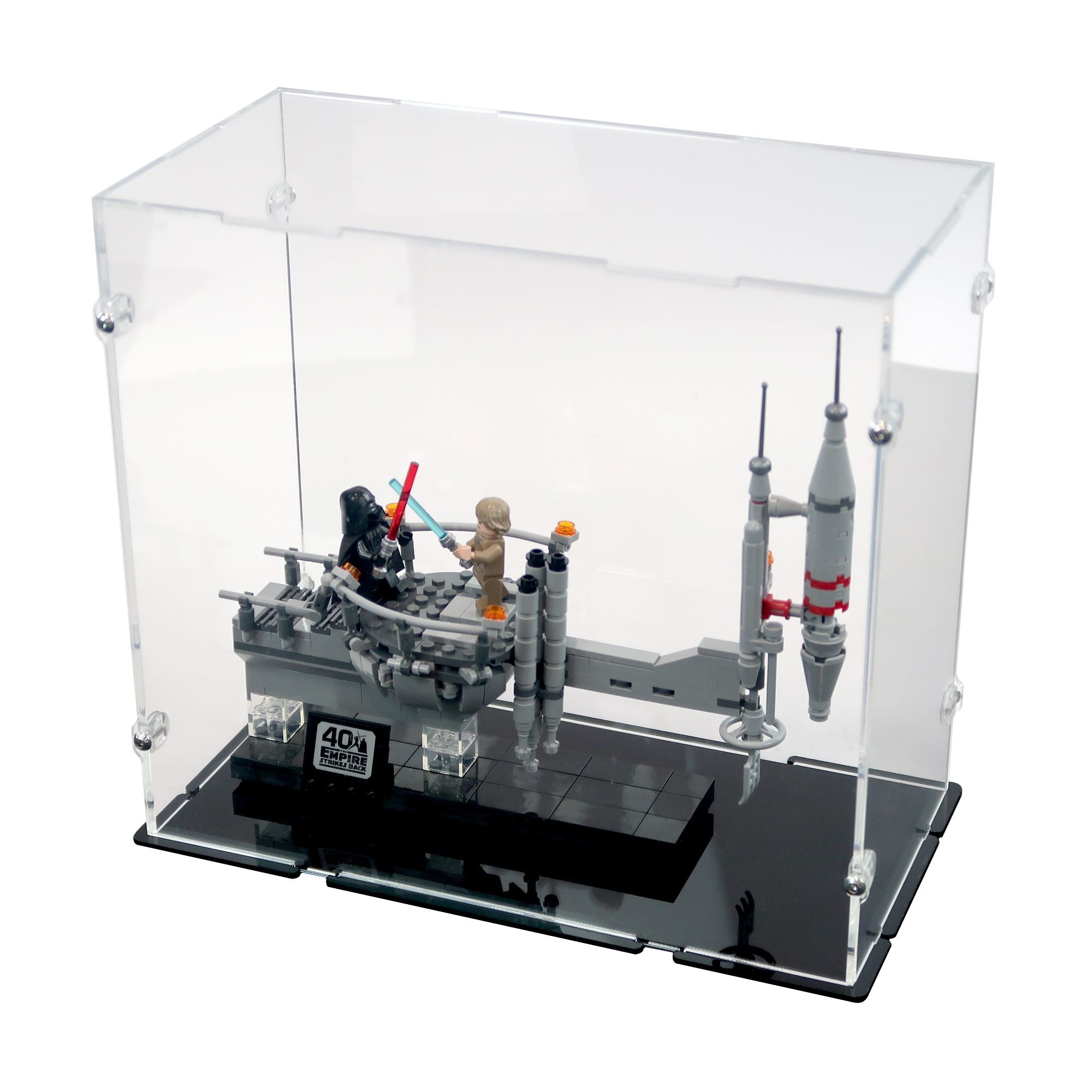 75294 Bespin Duel Display Case Kingdom Brick Supply