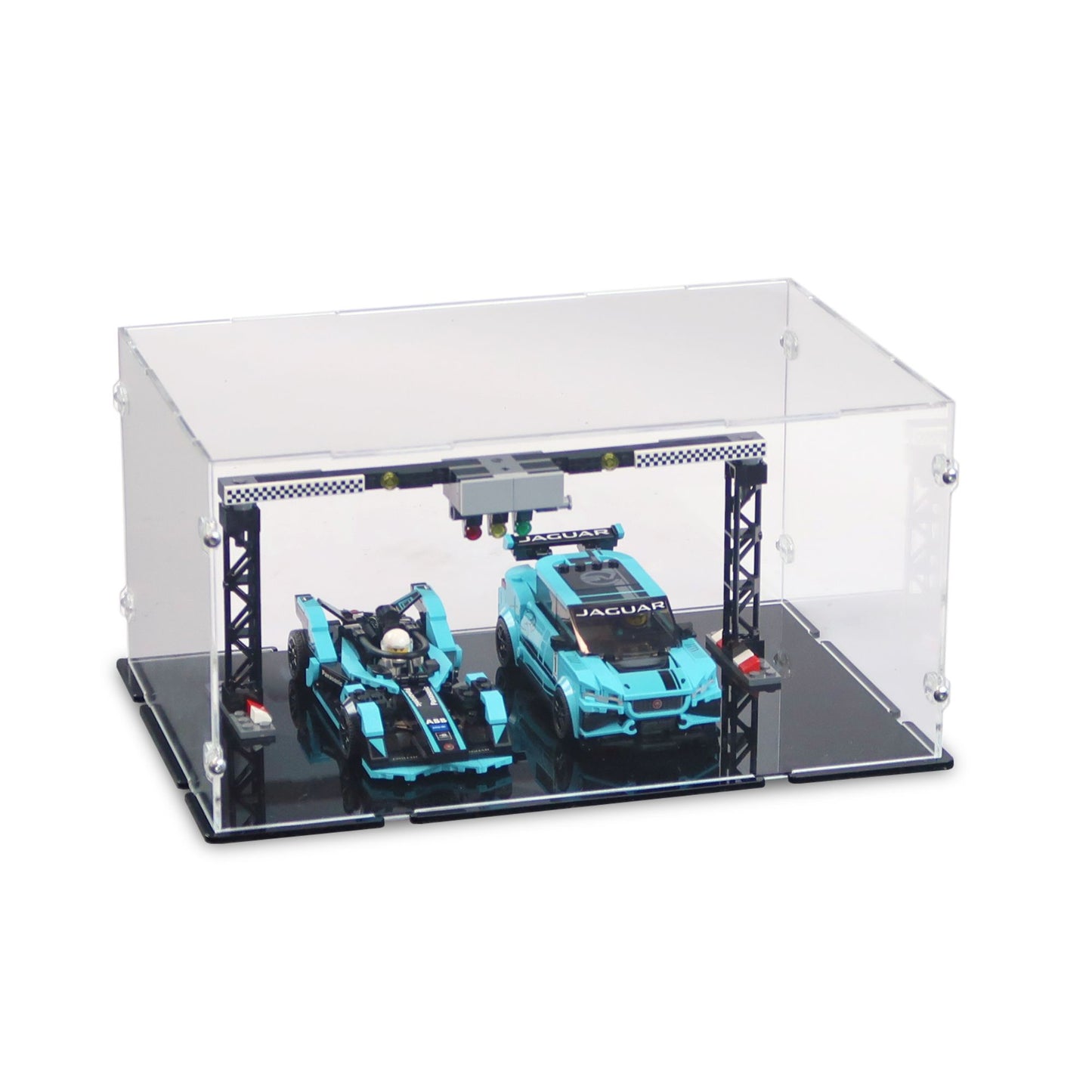 76898 Formula E Panasonic Jaguar Racing GEN2 car & Jaguar I-PACE eTROPHY Display Case