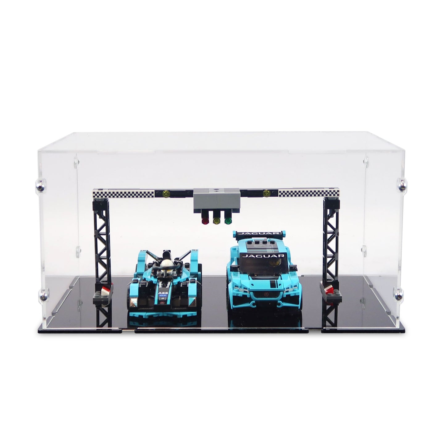 76898 Formula E Panasonic Jaguar Racing GEN2 car & Jaguar I-PACE eTROPHY Display Case