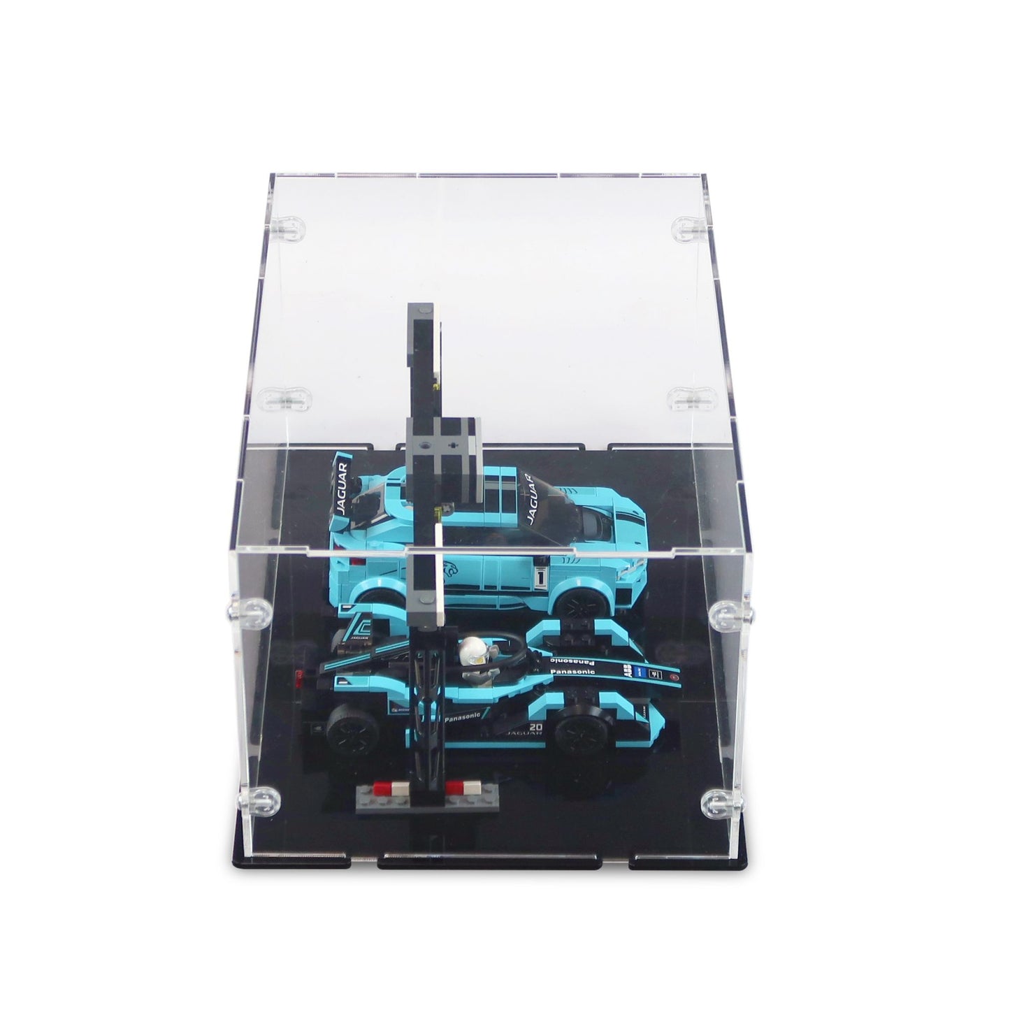76898 Formula E Panasonic Jaguar Racing GEN2 car & Jaguar I-PACE eTROPHY Display Case