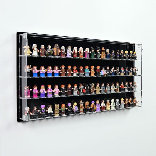 80 LEGO® Minifigures Wall-Mounted Display Case
