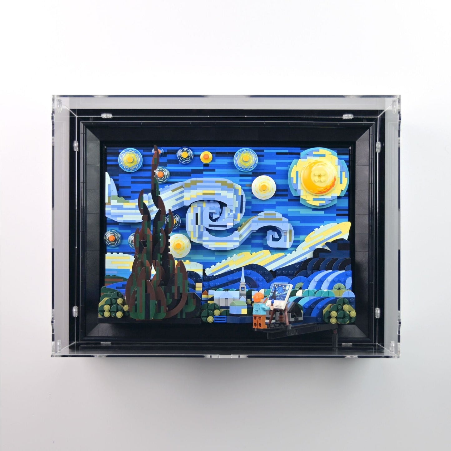 21333 Vincent van Gogh - The Starry Night Wall-Mounted Display Case