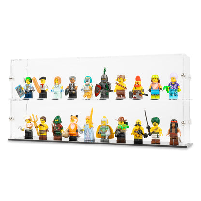 Two 10 LEGO Minifigures Display Cases stacked.