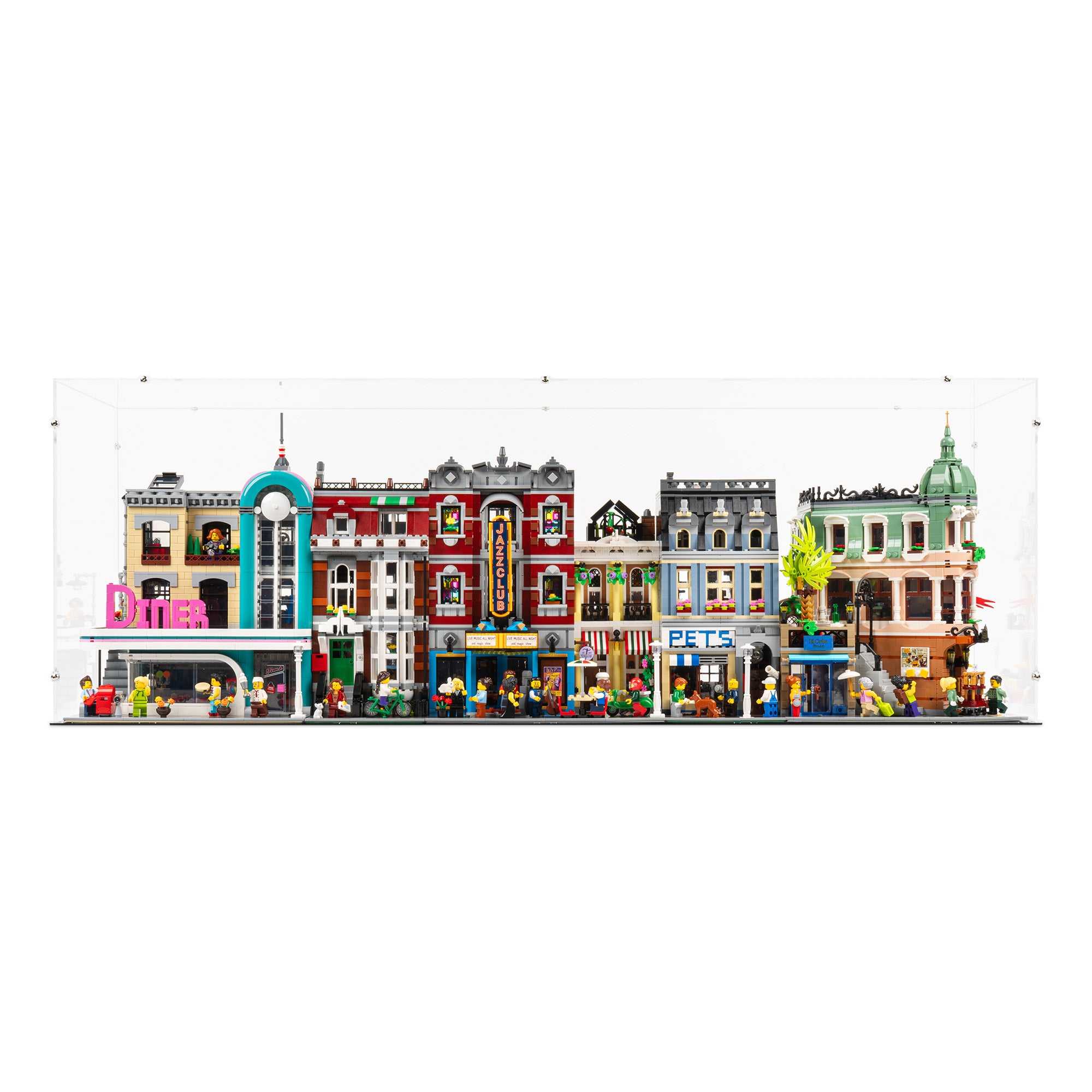 4x LEGO® Modular Display Case (14 inch) – Kingdom Brick Supply