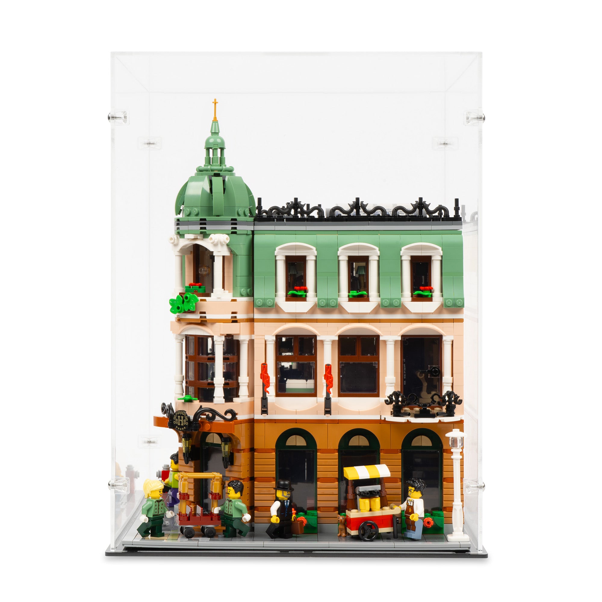 LEGO® Boutique Hotel Display Case (10297) – Kingdom Brick Supply