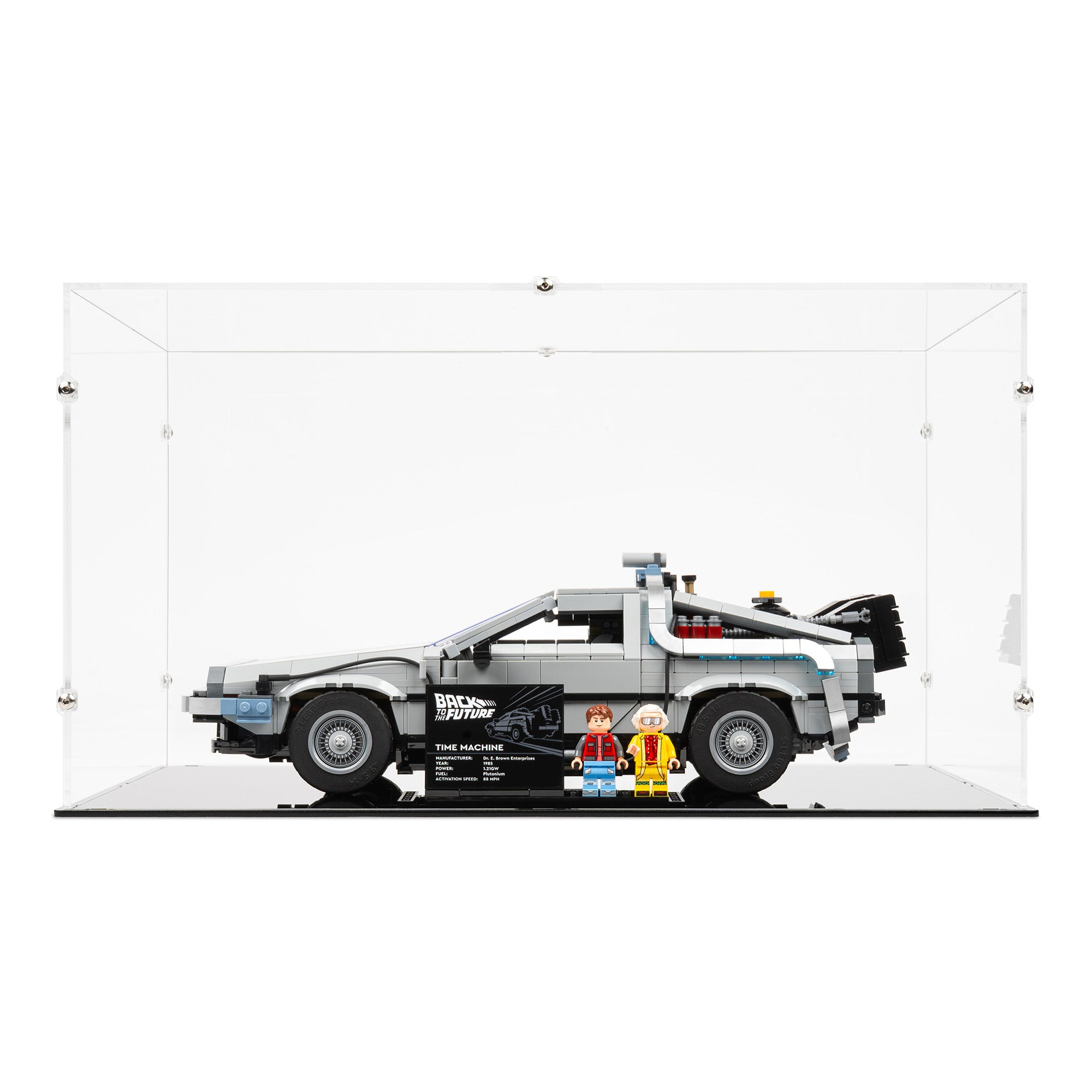 LEGO® Back to the Future Time Machine Display Case (10300