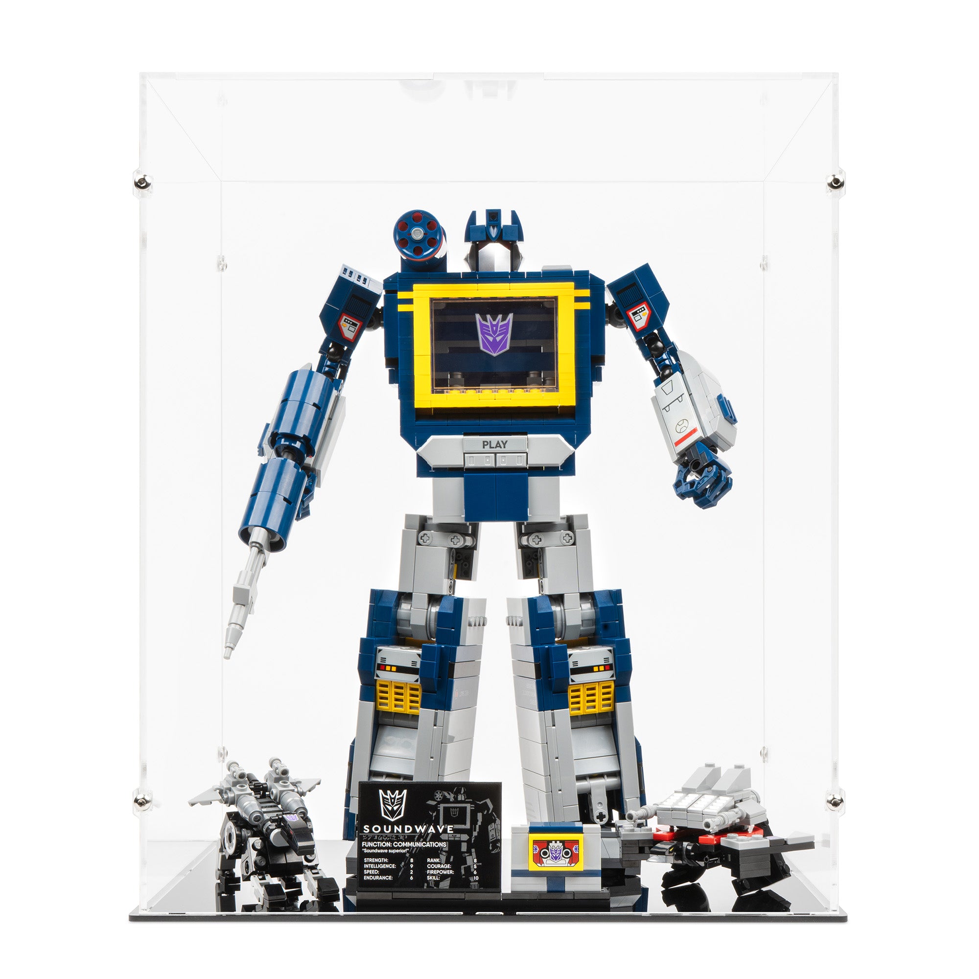 LEGO® Soundwave Display Case (10358) – Kingdom Brick Supply