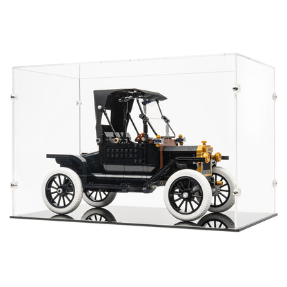 Angled view of LEGO 11376 Ford Model T Display Case.