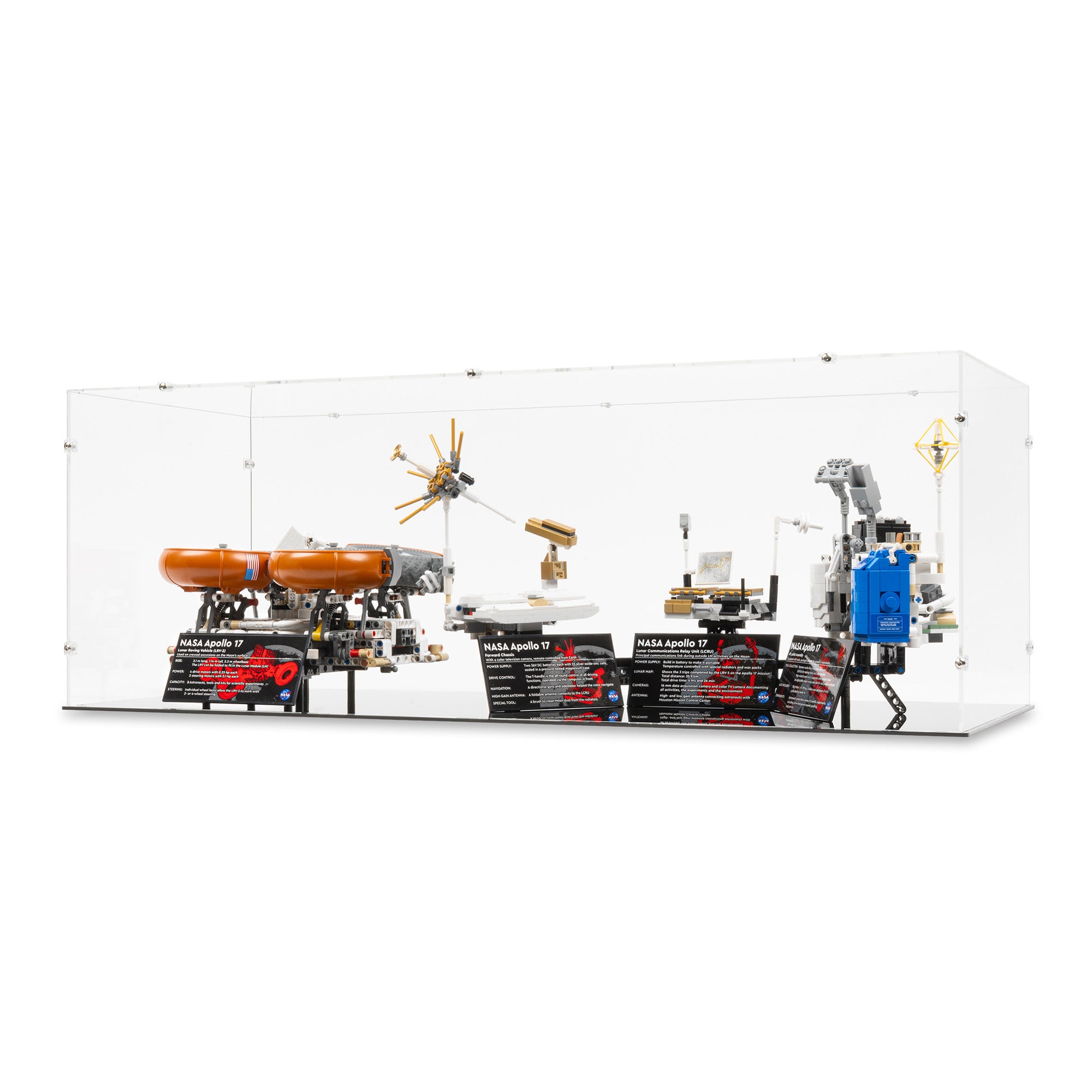 LEGO® NASA Apollo Lunar Roving Vehicle - LRV Display Case (Components ...