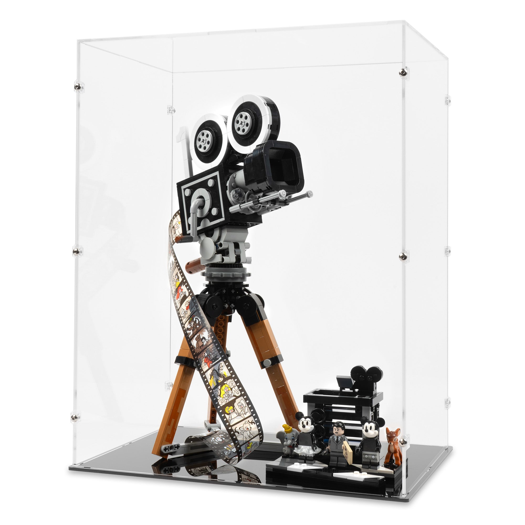 Walt Disney Tribute Camera Display Case - Available at Kingdom Brick Supply