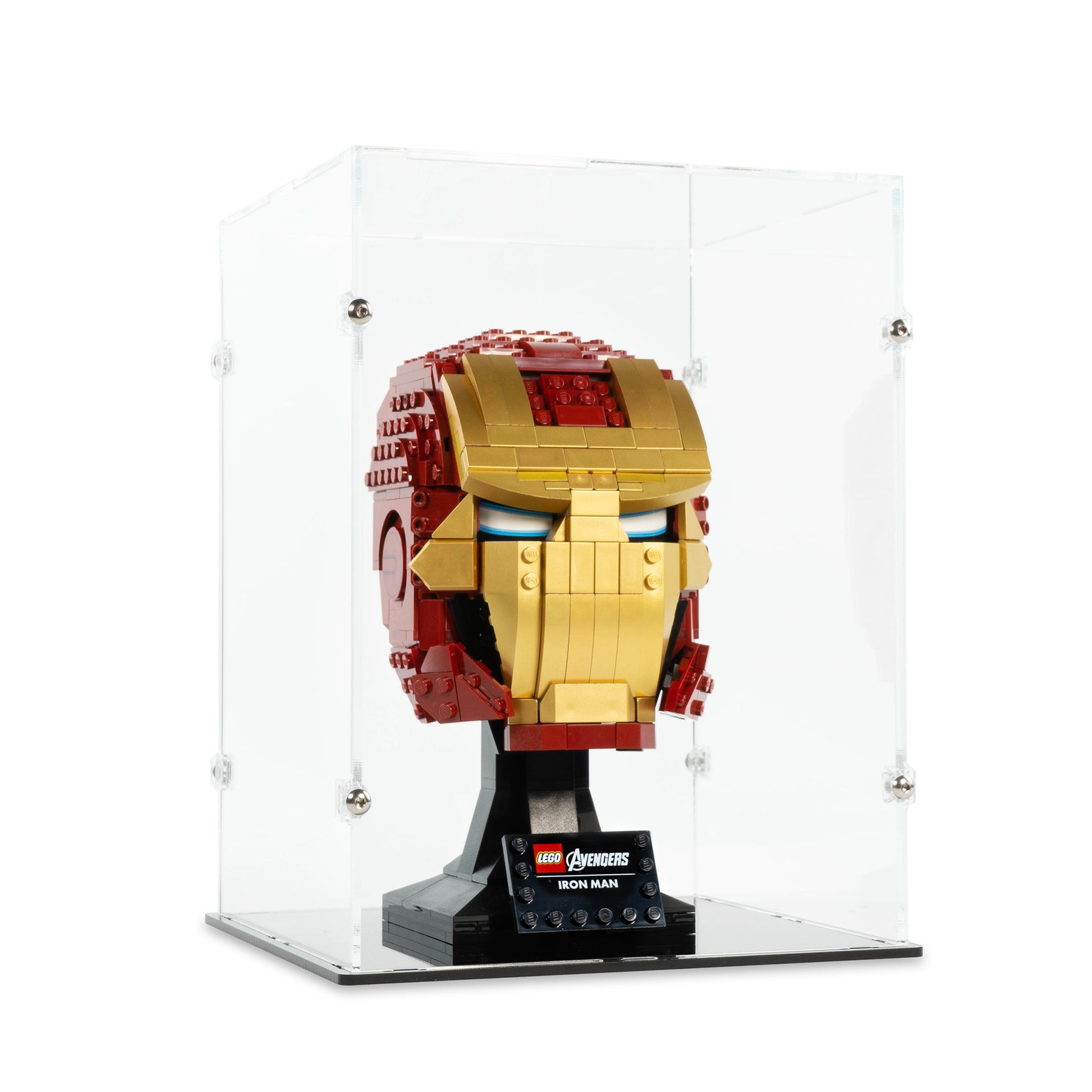 LEGO® Iron Man Helmet Display Case (76165) – Kingdom Brick Supply