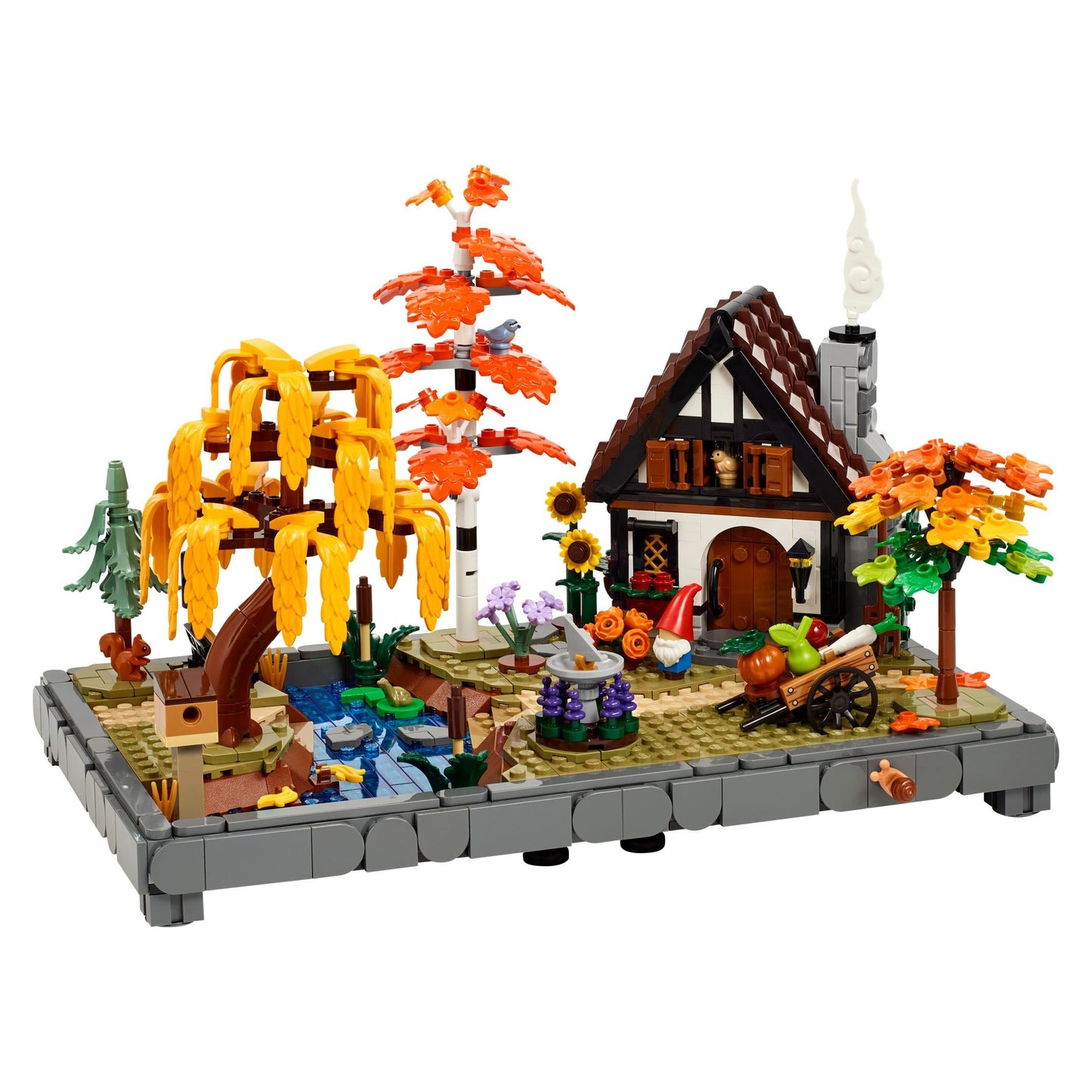 LEGO® Autumn Cottage Garden Display Case (11372)