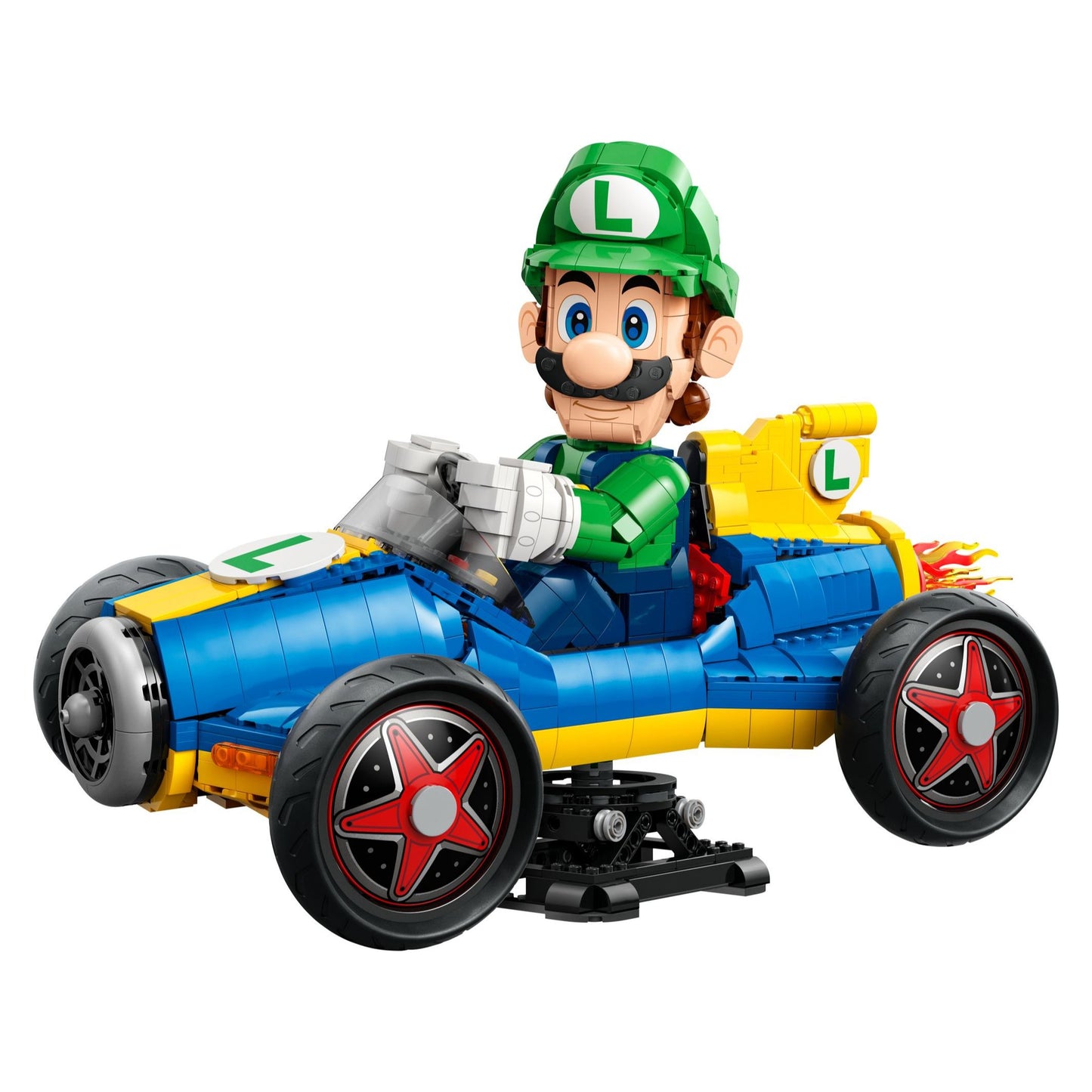 LEGO® Mario Kart™ – Luigi & Mach 8 Display Case (72050)