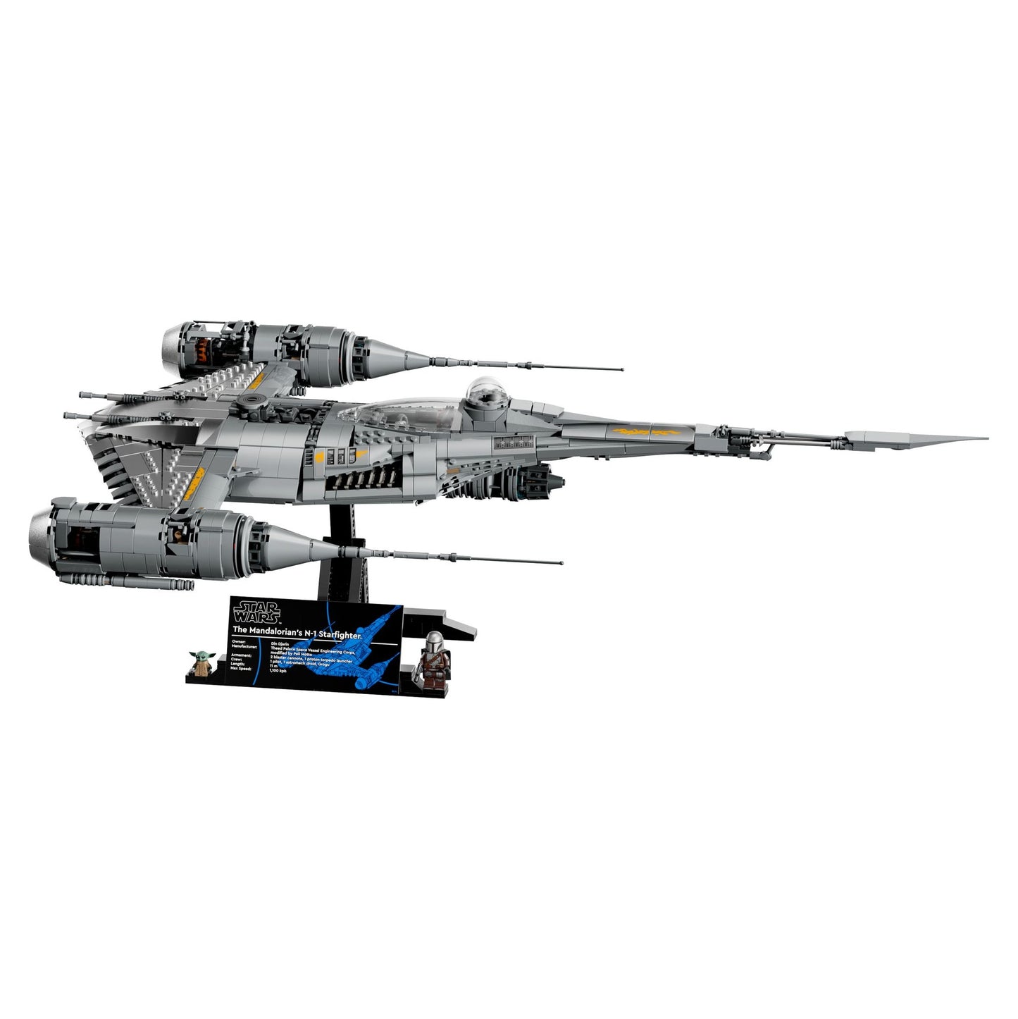 LEGO® UCS The Mandalorian's N-1 Starfighter™ Display Case (75442)