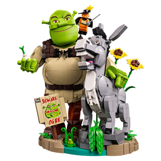 LEGO® Shrek, Donkey & Puss in Boots Display Case (72423)