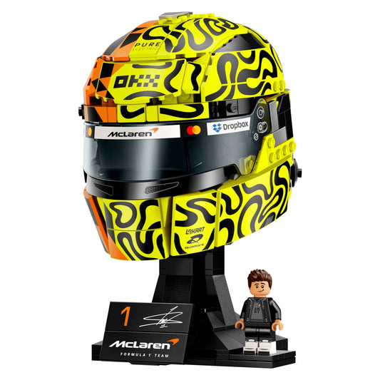 LEGO® McLaren Mastercard F1® Team Lando Norris Helmet Display Case (43023)