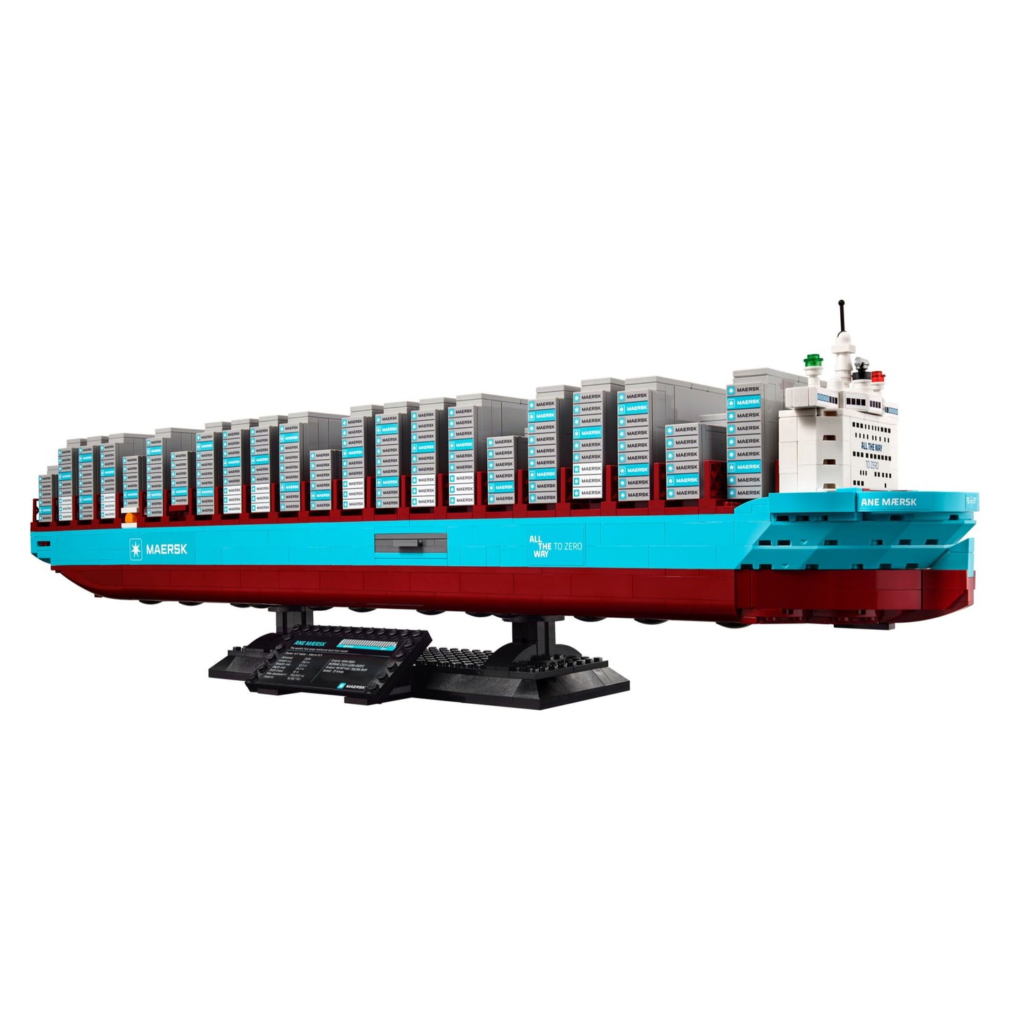 LEGO® Maersk Dual-Fuel Container Vessel Display Case (40955)