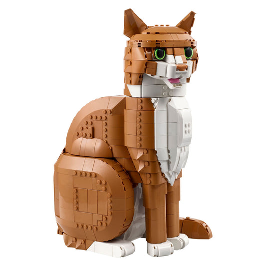 LEGO® Orange Cat Display Case (21376)