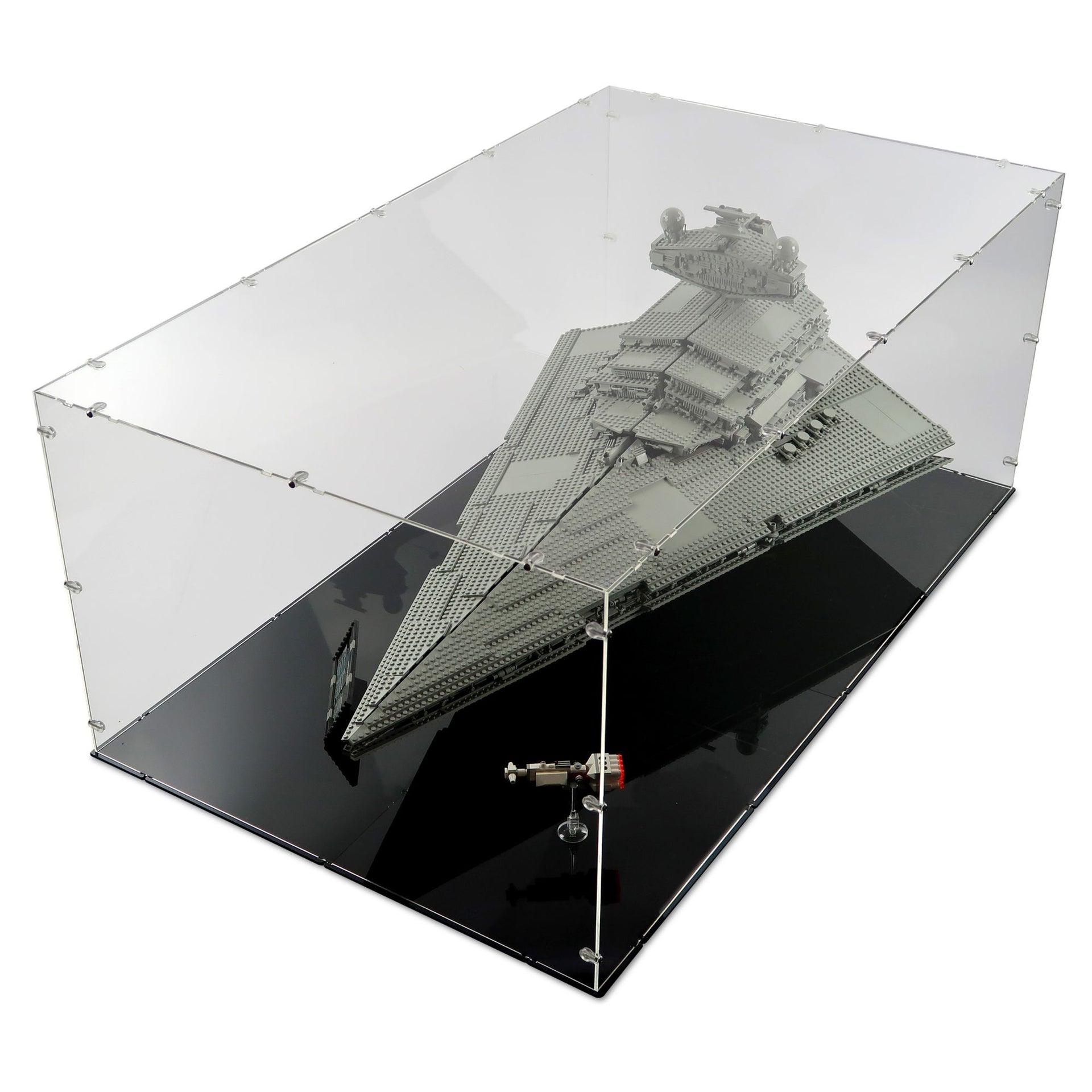 10030 UCS Imperial Star Destroyer Display Case – Kingdom Brick