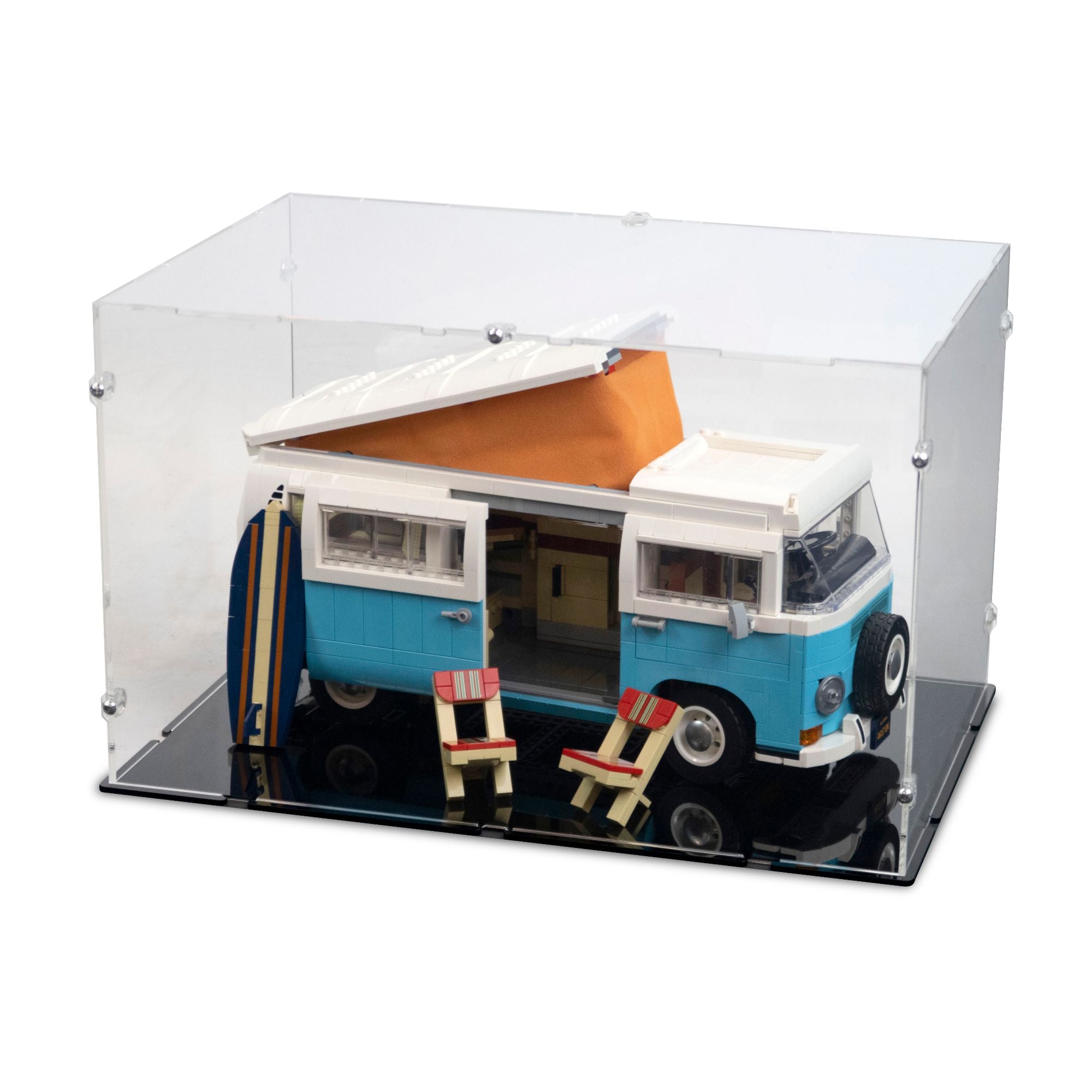 10279 Volkswagen T2 Camper Van Display Case (Large) – Kingdom Brick Supply