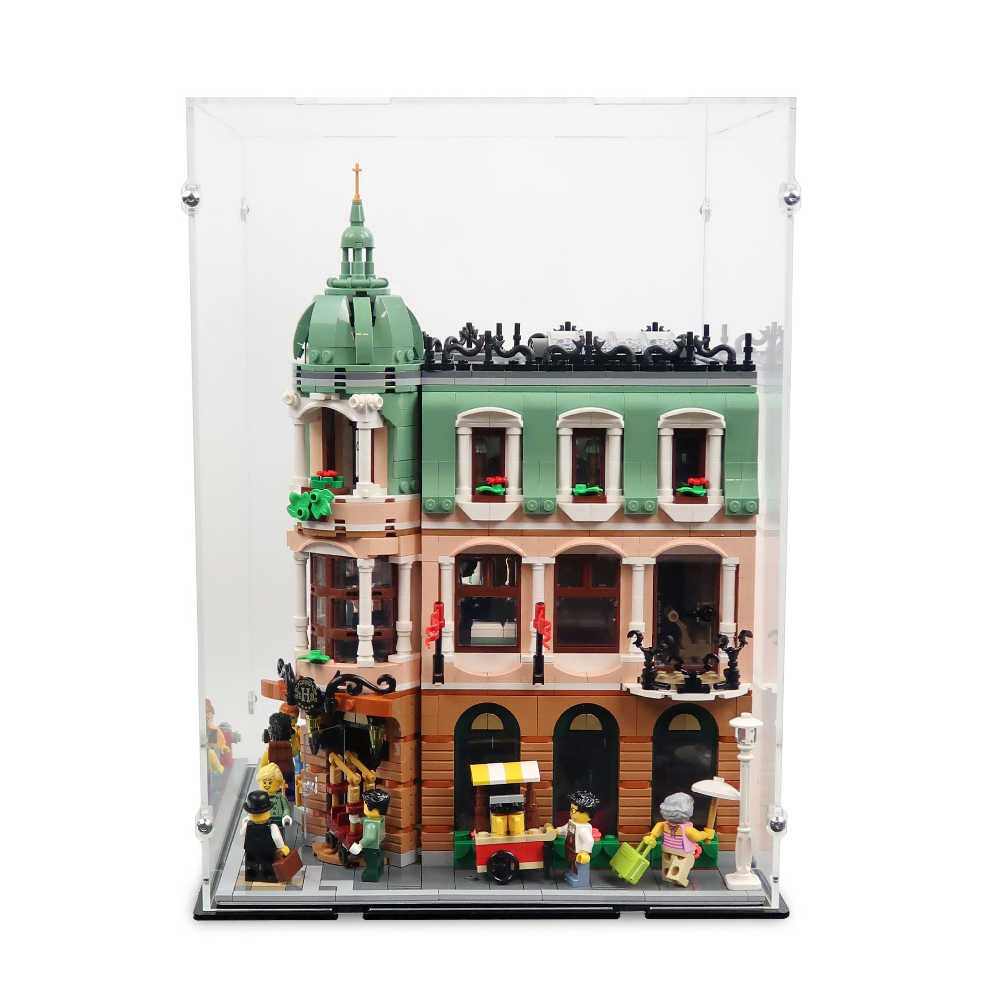 10297 Boutique Hotel Display Case – Kingdom Brick Supply