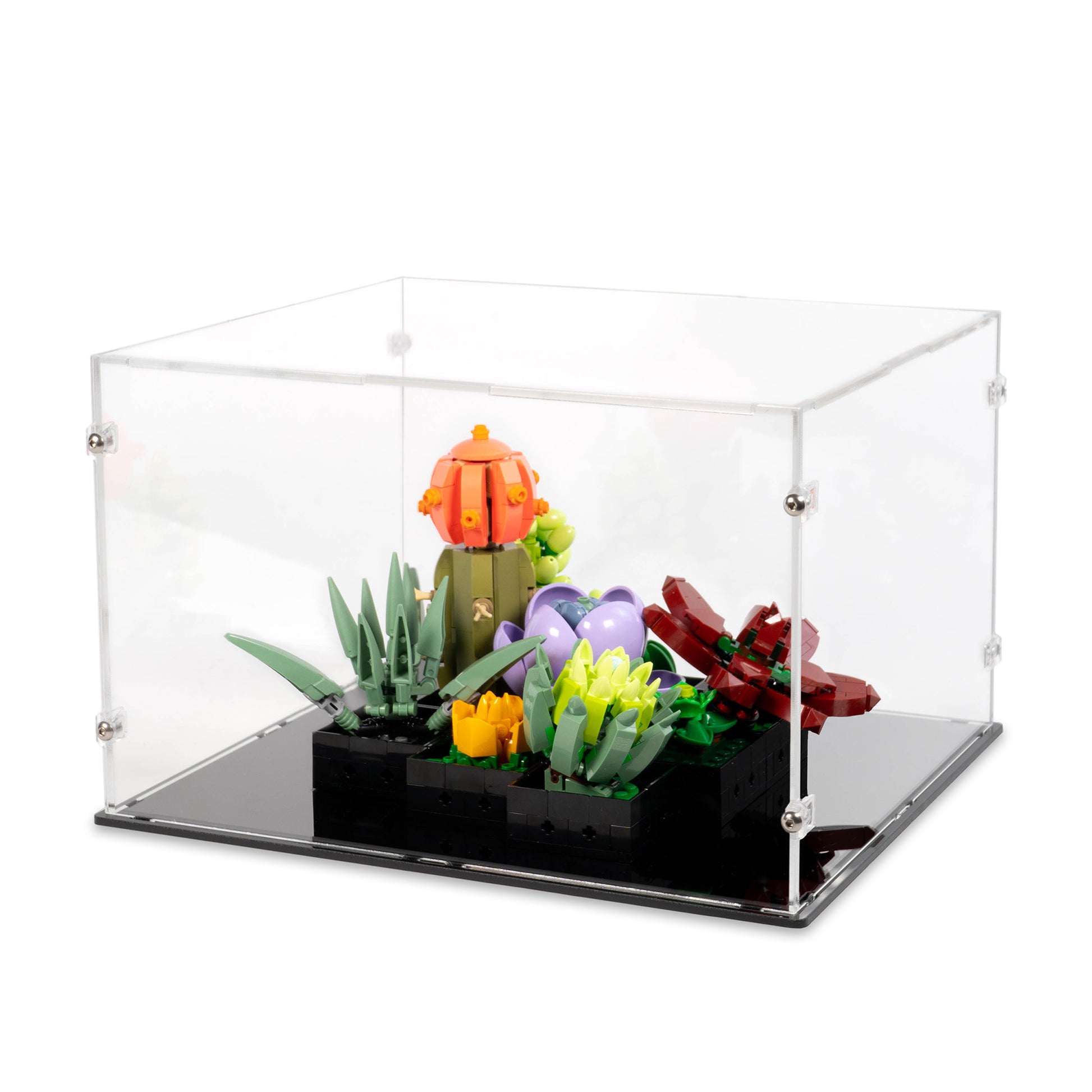 succulent plant lego LEGO Succulents Display Case (10309)