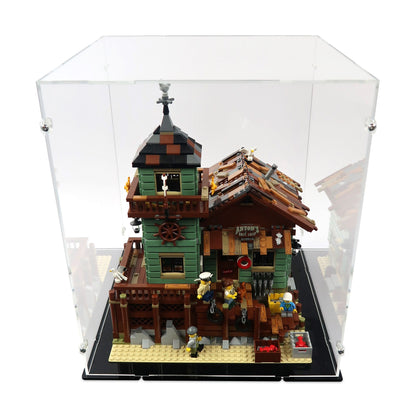 21310 Old Fishing Store Display Case