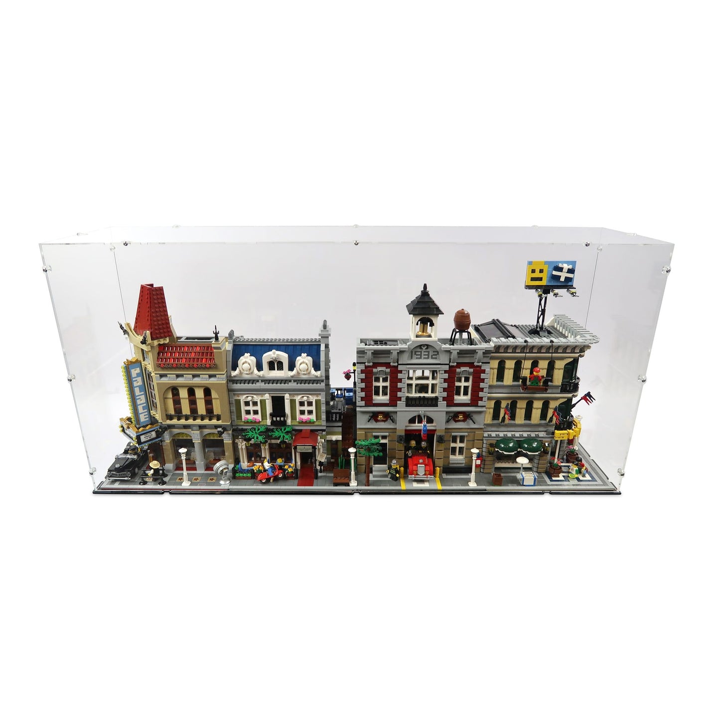 4x Modular Building Display Case (47cm High)