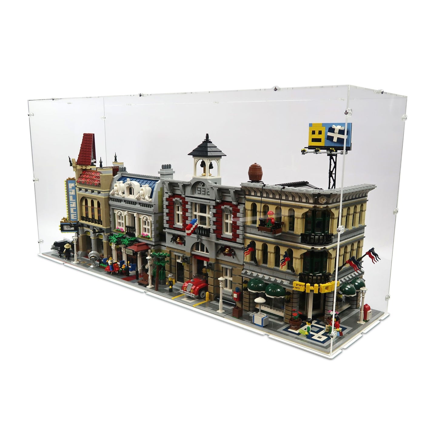 4x Modular Building Display Case (47cm High)