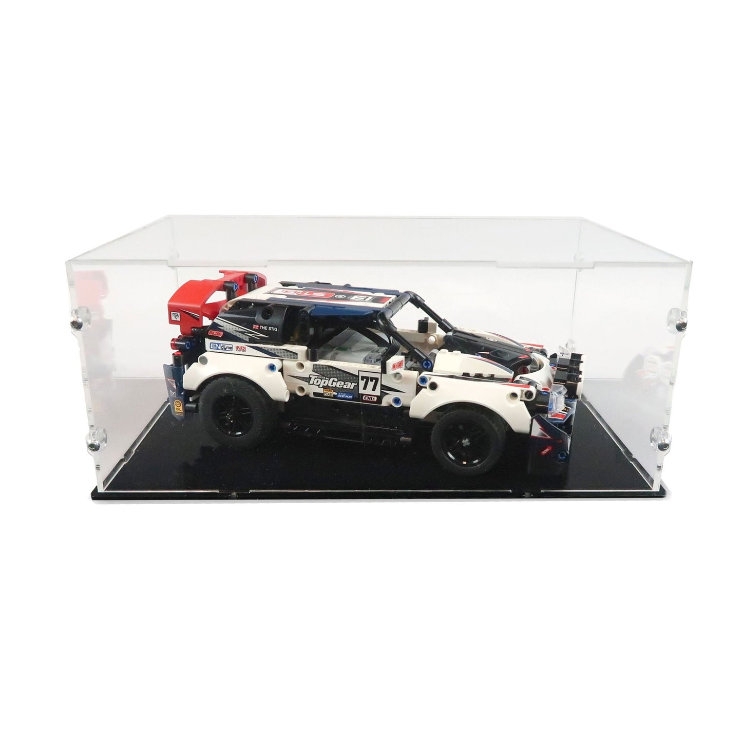 42109 App-Controlled Top Gear Rally Car Display Case