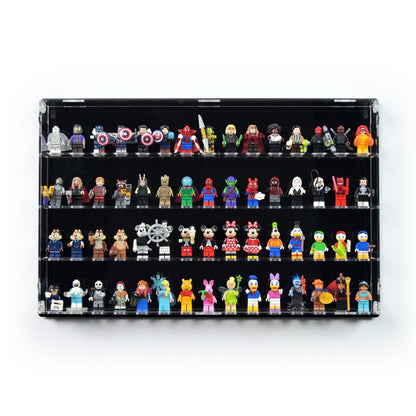 60 LEGO® Minifigures Wall-Mounted Display Case