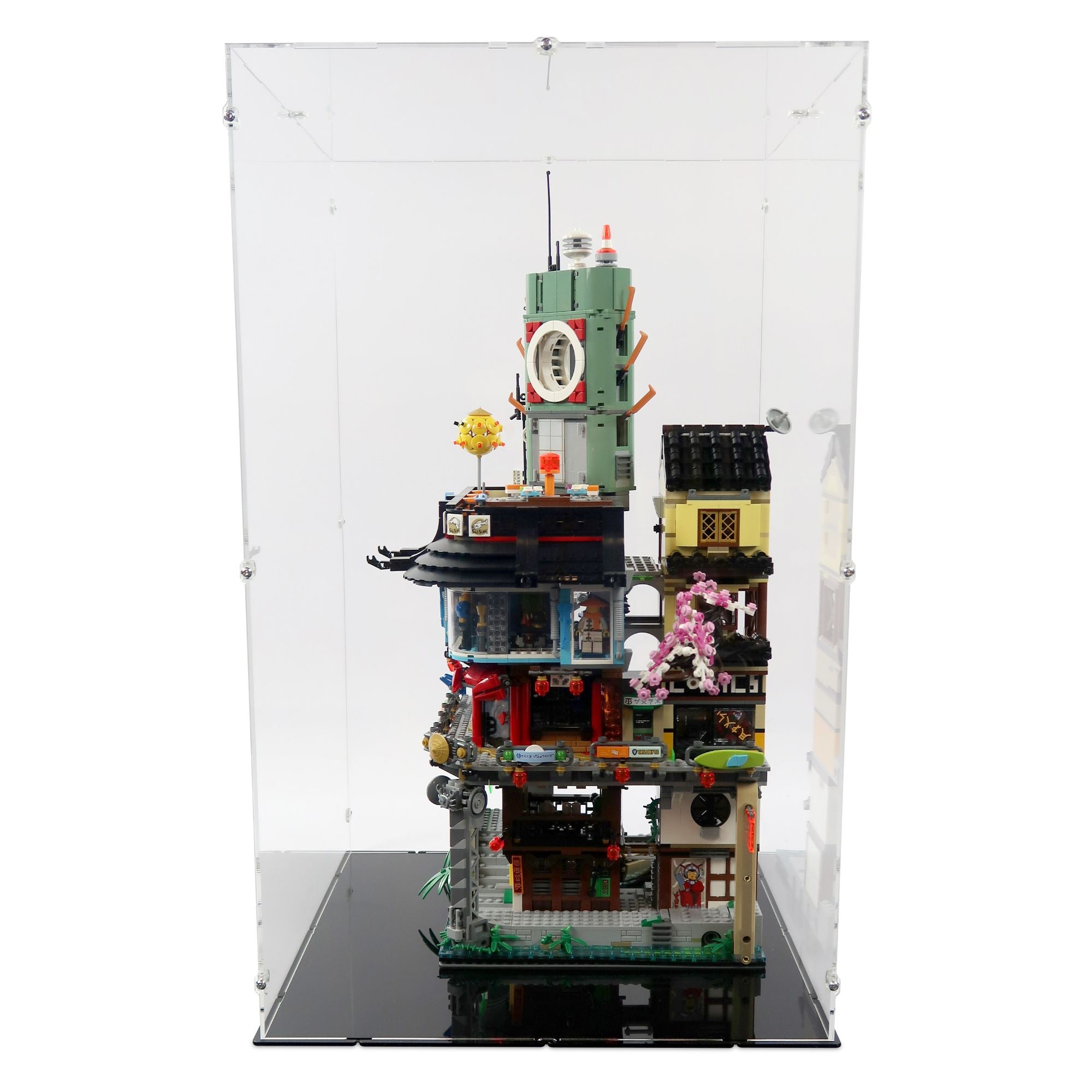 70620 Ninjago City Display Case Kingdom Brick Supply