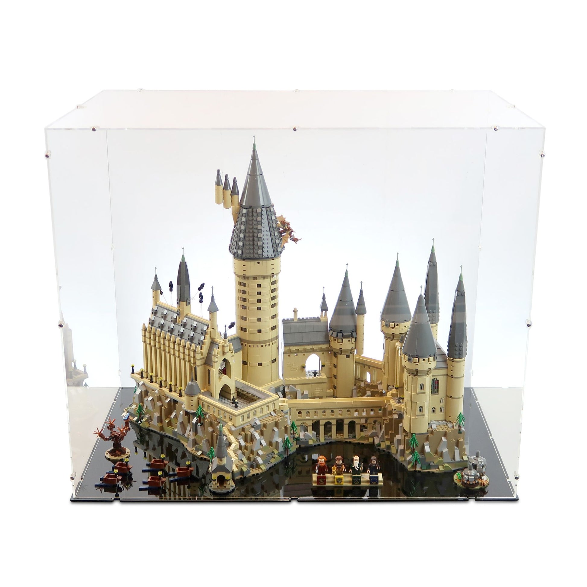 indenlandske Er Galaxy 71043 Hogwarts™ Castle Display Case – Kingdom Brick Supply