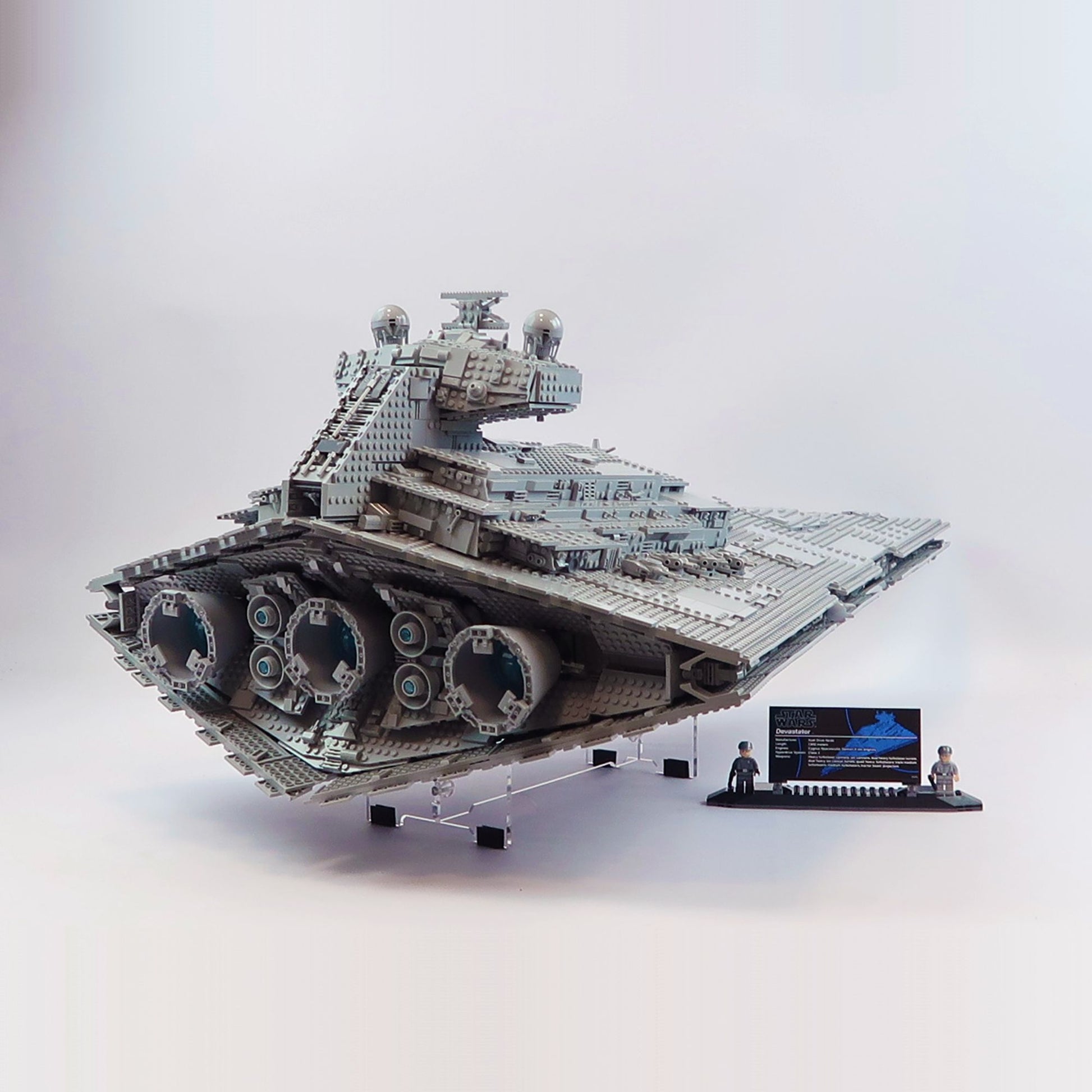 75252 UCS Imperial Star Destroyer Display – Kingdom Brick Supply