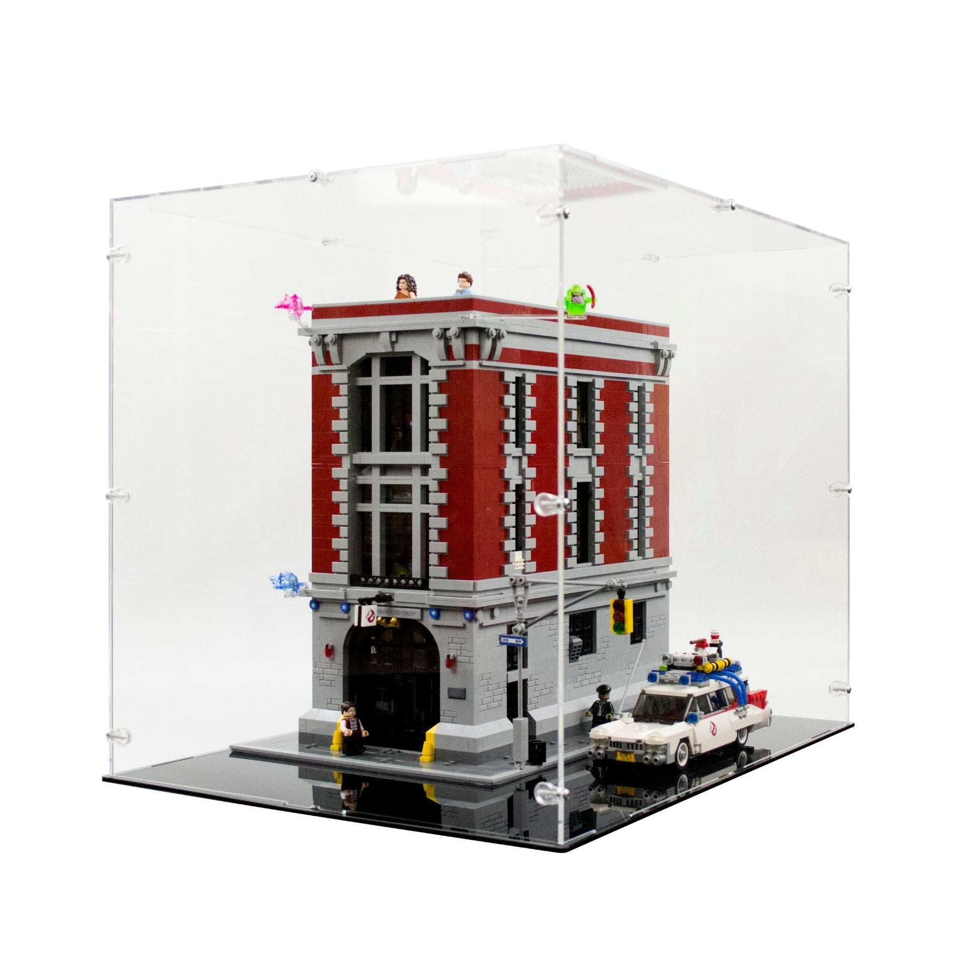 75827 Ghostbusters Firehouse HQ Display Case – Kingdom Brick Supply
