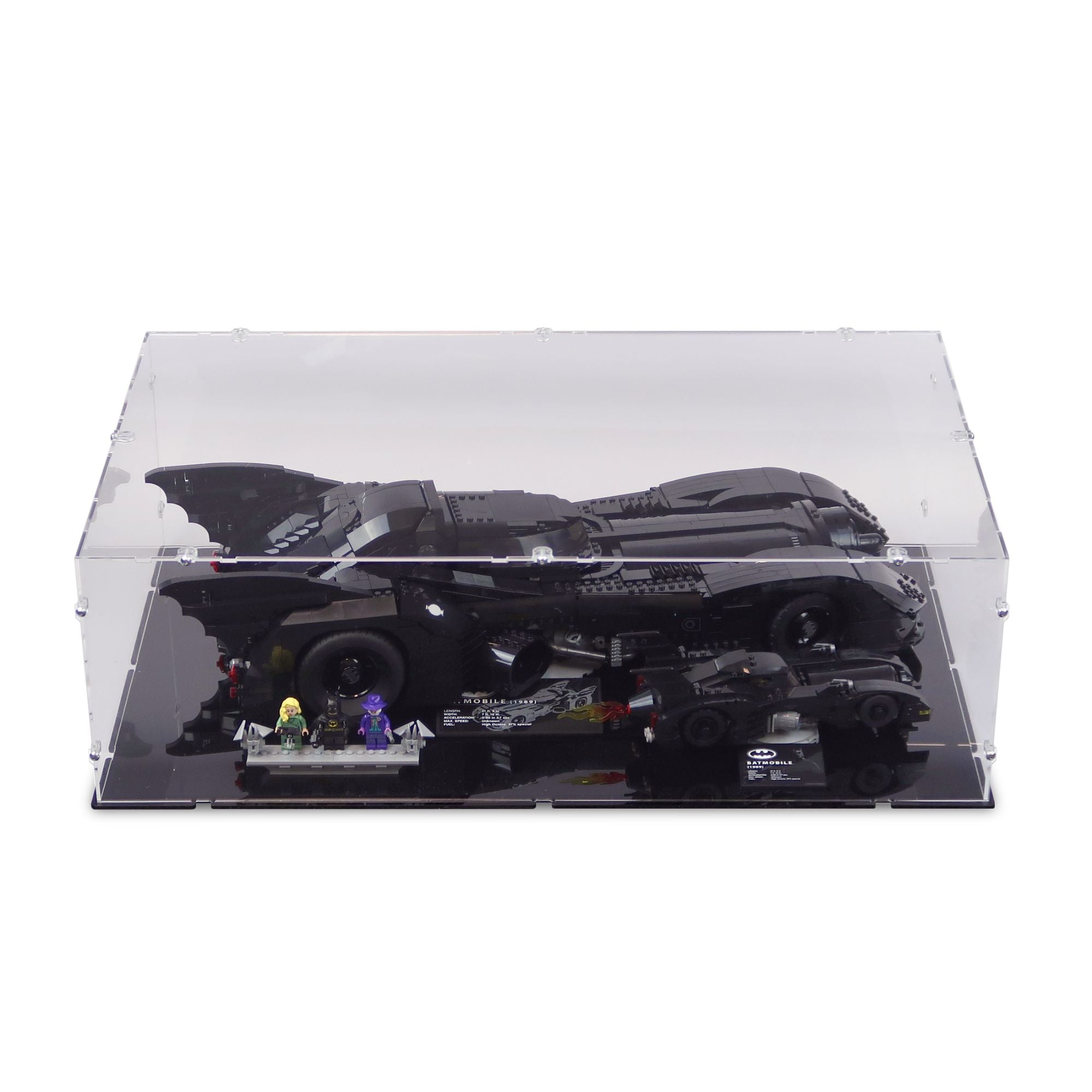 Ucs Batmobile 76139 UCS 1989 Batmobile Display Case – Kingdom Brick Supply