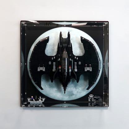 76161 UCS 1989 Batwing Wall-Mounted Display Case