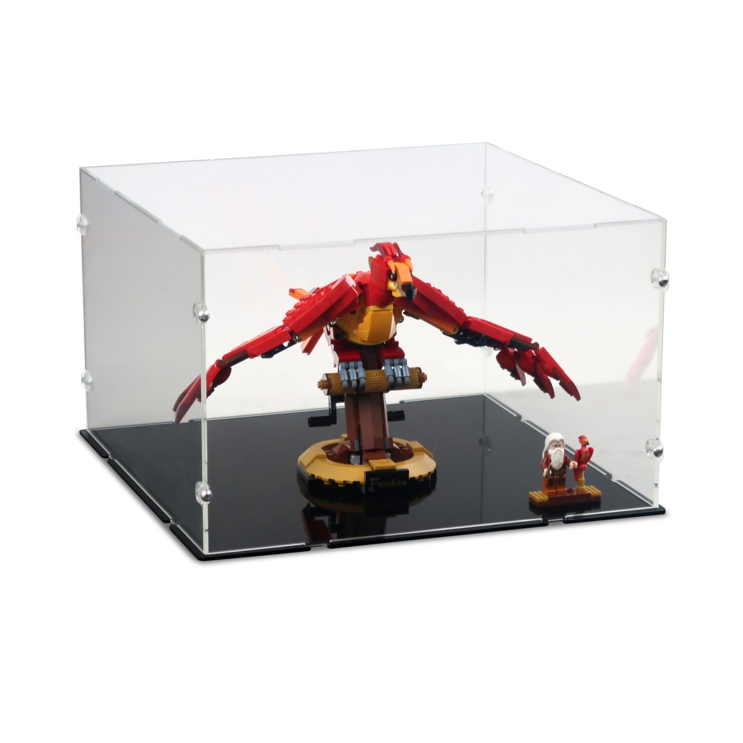 76394 Dumbledore’s Phoenix Fawkes Display Case