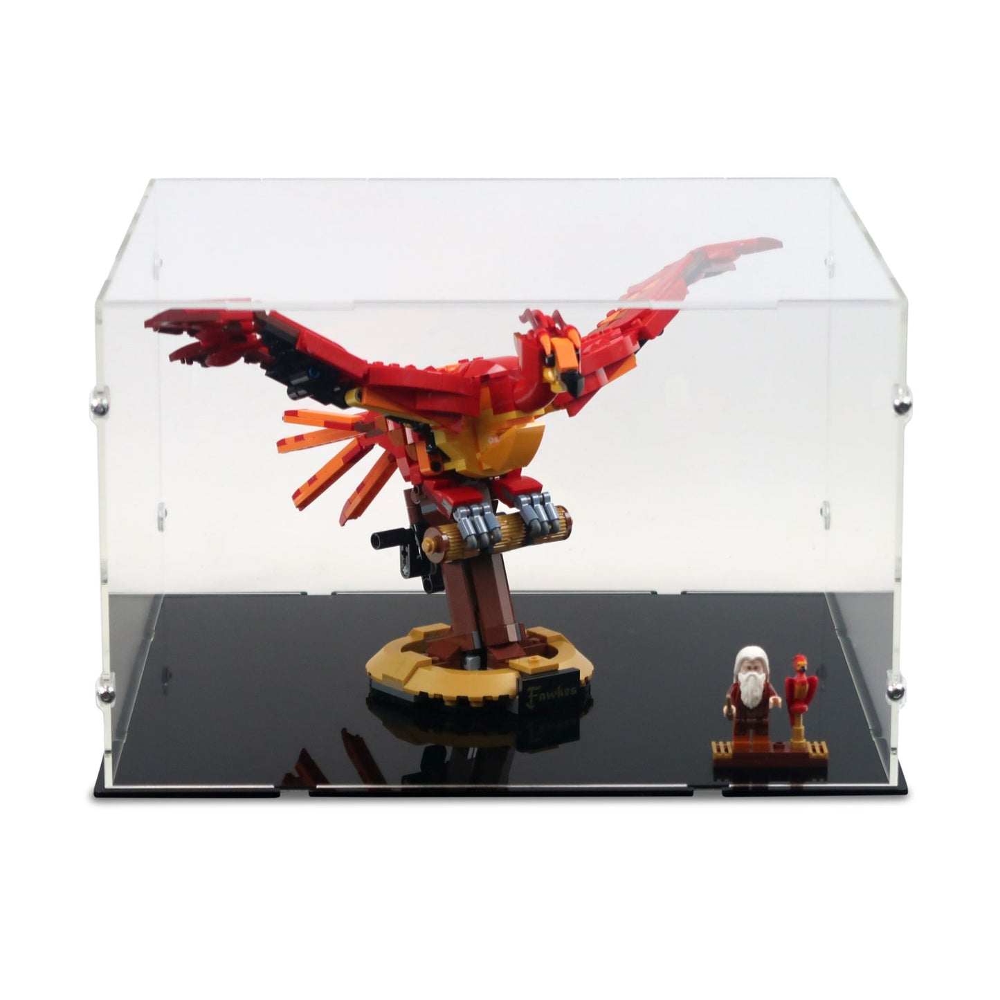 76394 Dumbledore’s Phoenix Fawkes Display Case