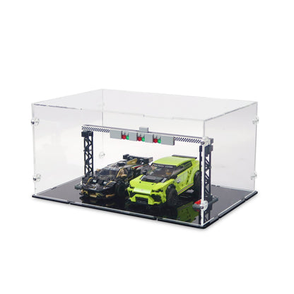 76899 Lamborghini Urus ST-X & Lamborghini Huracán Super Trofeo EVO Display Case
